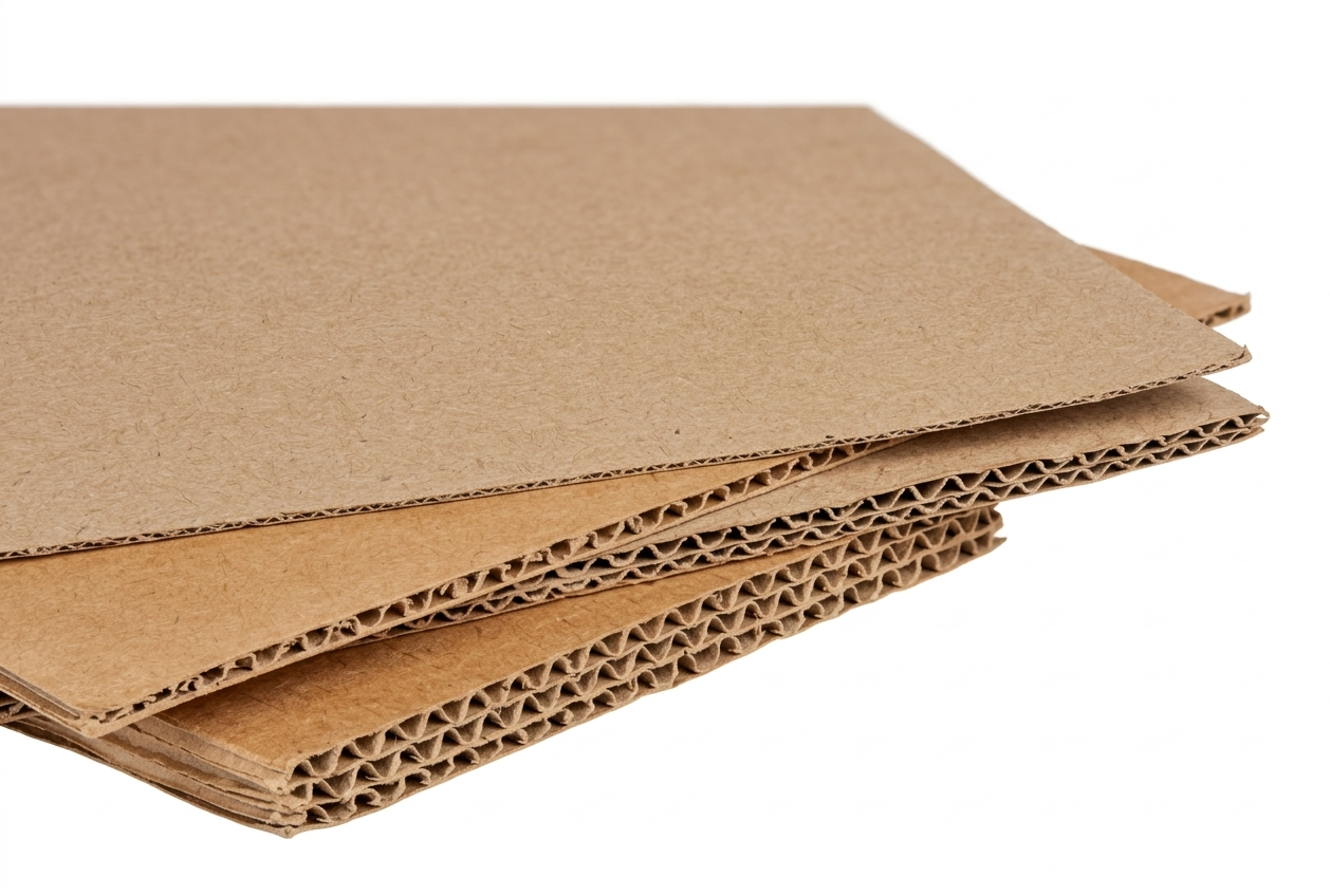 Papel Kraft y papel blanco nacional e importado para fabricación de empaques de cartón corrugado — Kartonage