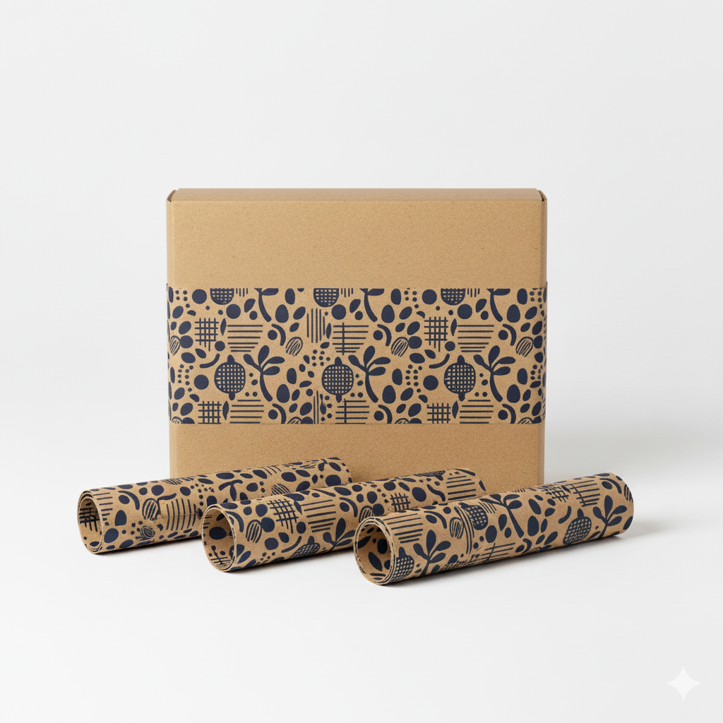 Fajas de cartón corrugado para sujeción y protección de productos en tránsito industrial — Kartonage